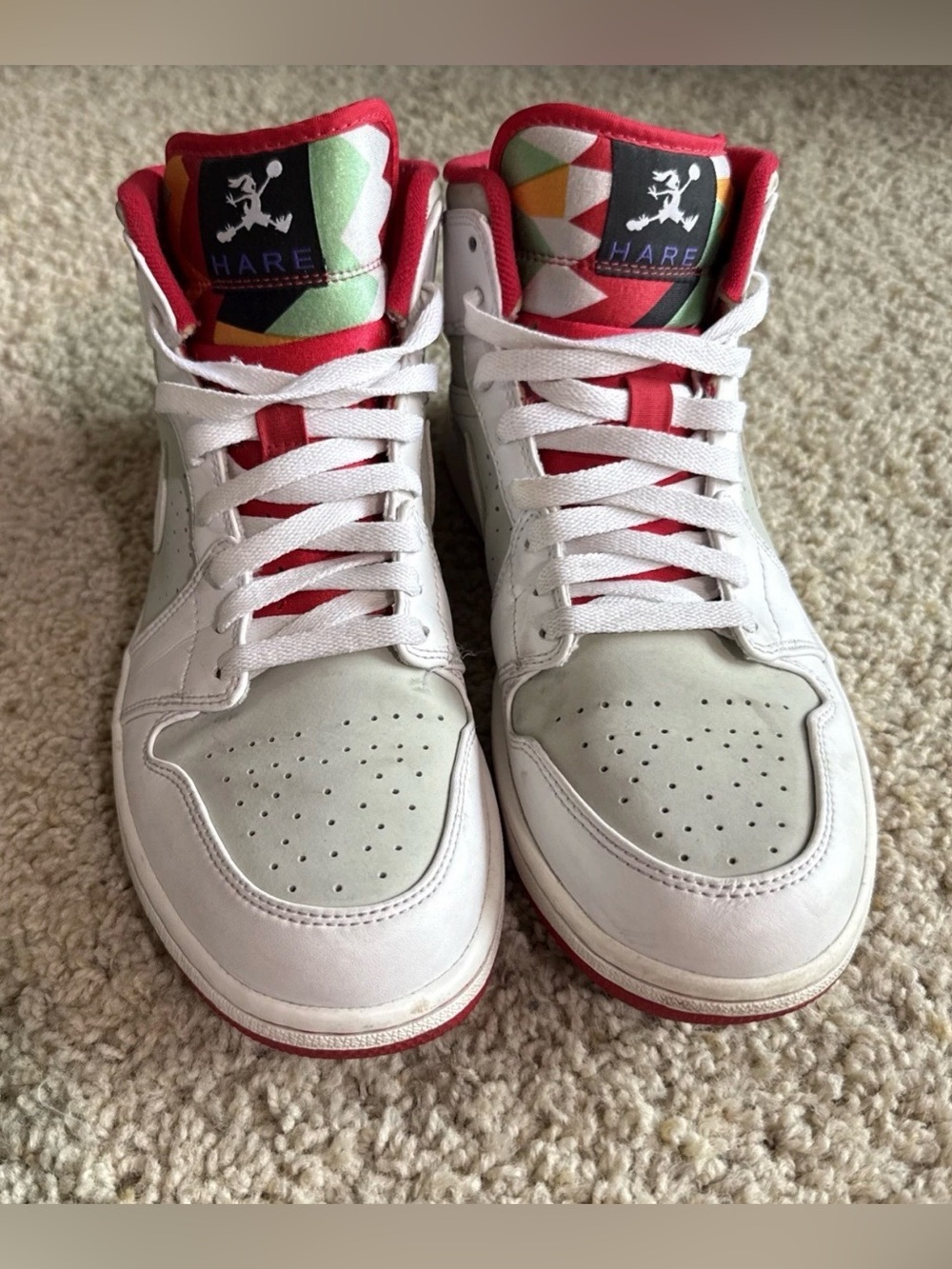 Air Jordan 1 Retro High Hare Size 10.5 (719551-123)